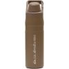 Quiksilver 24oz Stainless Steel Water Bottle, Wide Mouth Insulated Tumbler with Carabiner Hook, 18/8 Steel, 24hr Cold, BPA Free Reusable Bottle for Men, Women (Elmwood, 24oz)(Elmwood)