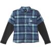 Quiksilver Boy’s Check This Up Button Up Woven Top(Naval Academy Check This Up Ls 233)