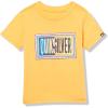 Quiksilver Boy’s Day Tripper Short Sleeve Tee Shirt(Tangerine 241)