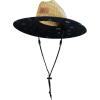 Quiksilver Boys Pierside Print Straw Sun Hat(Black Drake Mix Print)