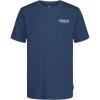 Quiksilver Boys Short Sleeve Logo Graphic T-Shirt, Soft & Comfortable, Regular Fit(Denim Flow)