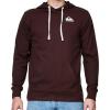 Quiksilver Hoodies for Men, Big and Tall Jersey Pullover Lightweight Sweatshirts for Men, Cotton Casual Hoodie(Brown)