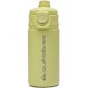 Quiksilver Laguna 24oz Tripple Wall Stainless Steel Water Bottle, Reusuable Sports Bottle with Leak-Proof Straw and Spout Lid, Non-Slip Rubber Base, Carrier Handle, 24H Hot & Cold Insulated Tumbler(Lime)