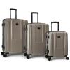 Quiksilver Malibu Suitcases PC Hardside Expandable Luggage with Spinner Wheels, Large 3-Piece Set (20/26/30) (Parchment)(Parchment)