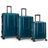 Quiksilver Malibu Suitcases PC Hardside Expandable Luggage with Spinner Wheels, Large 3-Piece Set (20/26/30) (Parchment)(Whale Blue)