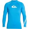 Quiksilver Men’s All Time Long Sleeve UPF 50 Rashguard(Blithe)