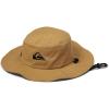 Quiksilver Men’s Bushmaster Sun Protection Floppy Visor Bucket Hat(Bone Brown)
