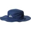 Quiksilver Men’s Bushmaster Sun Protection Floppy Visor Bucket Hat(India Ink)