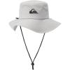 Quiksilver Men’s Bushmaster Sun Protection Floppy Visor Bucket Hat(Sleet)