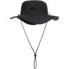 Quiksilver Men’s Bushmaster Sun Protection Floppy Visor Bucket Hat(Stealth)