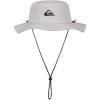 Quiksilver Men’s Bushmaster Sun Protection Floppy Visor Bucket Hat(Steeple Grey)