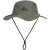 Quiksilver Men’s Bushmaster Sun Protection Floppy Visor Bucket Hat(Thyme)