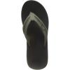 Quiksilver Men’s Carver Nubuck Three-Point Sandal(Green Green Black)