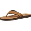 Quiksilver Men’s Carver Nubuck Three-Point Sandal(Tan Carver Nubuck)