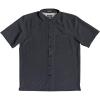Quiksilver Men’s Centinela 4 Button Up Comfort Fit Pocket Shirt(Black Centinella)