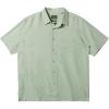 Quiksilver Men’s Centinela 4 Button Up Comfort Fit Pocket Shirt(Seacrest Centinella 241)