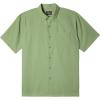 Quiksilver Men’s Centinela 4 Button Up Comfort Fit Pocket Shirt(Seagreen Nature Made)