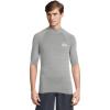 Quiksilver Mens Everyday Upf50 Short Sleeve Rashguard(Smoked Grey Heather)