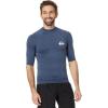 Quiksilver Mens Everyday Upf50 Short Sleeve Rashguard(Vintage Indigo Heather)