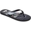 Quiksilver Men’s Molokai Flip Flop Athletic Sandal(Black Black Black Grey Xkks)