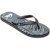 Quiksilver Men’s Molokai Flip Flop Athletic Sandal(Black/Grey)