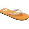 Quiksilver Men’s Molokai Flip Flop Athletic Sandal(Orange White)