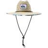 Quiksilver Men’s Outsider Straw Lifegaurd Hat(Antique White)