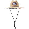 Quiksilver Men’s Outsider Straw Lifegaurd Hat(Navy / Red / White)