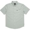 Quiksilver Mens Quiksilver Men’s Shoreline Classic Button Up Woven Top(Chinois Green)