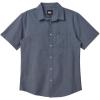 Quiksilver Mens Quiksilver Men’s Shoreline Classic Button Up Woven Top(Navy)