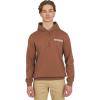 Quiksilver Men’s Regular Fit Super Soft Fleece Midweight Pullover Hooded Sweatshirt(Rawhide)