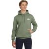 Quiksilver Men’s Regular Fit Super Soft Fleece Midweight Pullover Hooded Sweatshirt(Sea Spray)