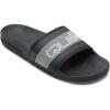 Quiksilver Men’s Rivi Wordmark Slide Sandals(Black 3)