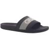 Quiksilver Men’s Rivi Wordmark Slide Sandals(Black/White/Black Rivi Wordmark Slide)