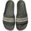 Quiksilver Men’s Rivi Wordmark Slide Sandals(Green 1 233)