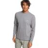 Quiksilver Men’s Sea Hound Ls Crew Knit Shirt(Mid Grey Marl)