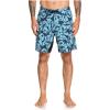 Quiksilver Men’s Standard Paddler Print Boardshort 19 Swim Trunk(Still Water)