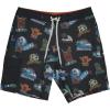 Black (Island Souvenir Boardshort)