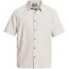 Quiksilver Mens Strange Daze Button Up Woven Shirt(Grey Violet (Authentic Influenced))