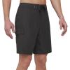 Quiksilver Men’s Swimwear Regular Fit Fixed Waist UPF 50 Quick Dry Board Shorts (32-40)(Iron Gate)