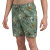 Quiksilver Men’s Swimwear Regular Fit Stretchable Comfort Liner Swim Trunks (S-XXL)(Floral Design – Sage)