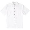 Quiksilver Mens Tahiti Palm 4 Button Up Floral Collared Shirt(White)