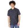 Quiksilver Men’s Waterman Lisboa Palms Short Sleeve Woven(Black)