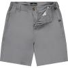 Quiksilver Shorts for Men Big and Tall, Hybrid Stretch Amphibian Quick Dry Short(Light Grey)