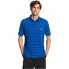 Quiksilver Waterman Men’s Free CAST Polo Knit, Classic Blue Reelback Striper, L