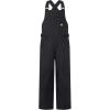 Quiksilver boys Heavyweight Ski Snow Bib Overalls, Insulated & Waterproof(Black)