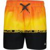 Quiksilver boys Volley Swim Trunks With Upf 50+ Sun Protection, Quick Dry Bathing Suit Shorts(Wordblock Black)
