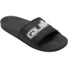 Quiksilver mens Rivi Wordmark II Slide Sandal(Black 1 242)
