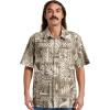Waterman Talk Story Short Sleeve Shirt(Moonbeam)
