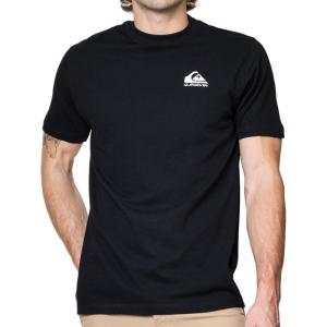 Quiksilver Big and Tall T-Shirts for Men – Mens Short Sleeve Cotton Crewneck Tee(Black)